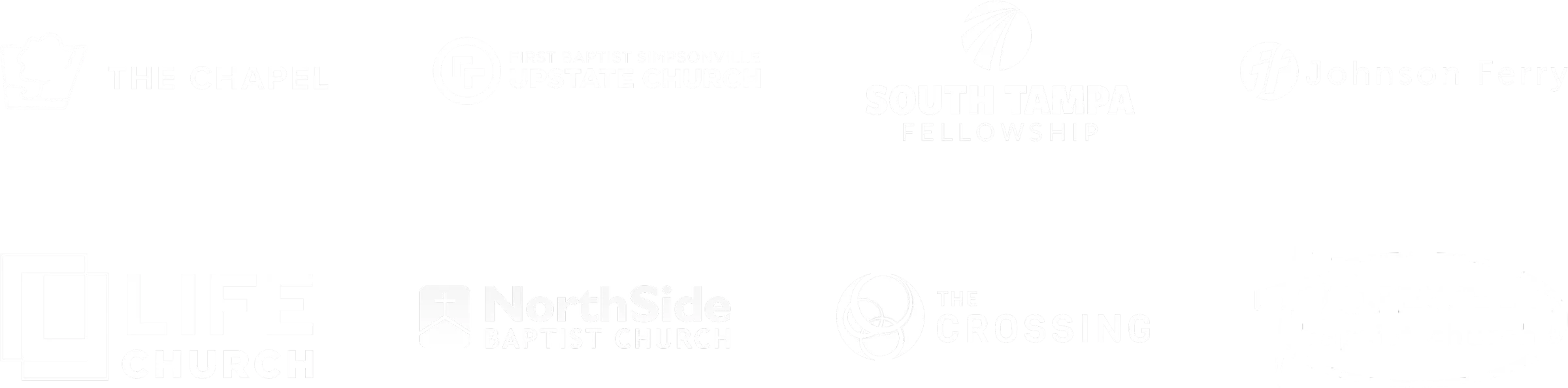 Featured church logos